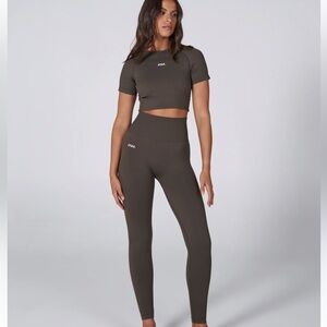 STAX SET OLIVE ACTIVEWEAR SET